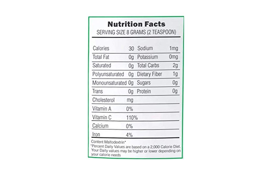 Nature's Gift Spray-Dried Lemon Powder    Pack  100 grams